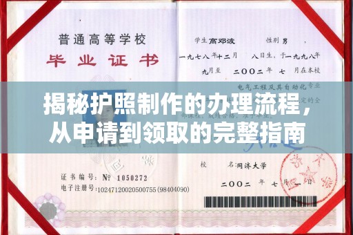 冈山揭秘护照制作的办理流程，从申请到领取的完整指南