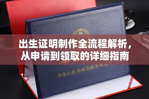 冈山出生证明制作全流程解析，从申请到领取的详细指南